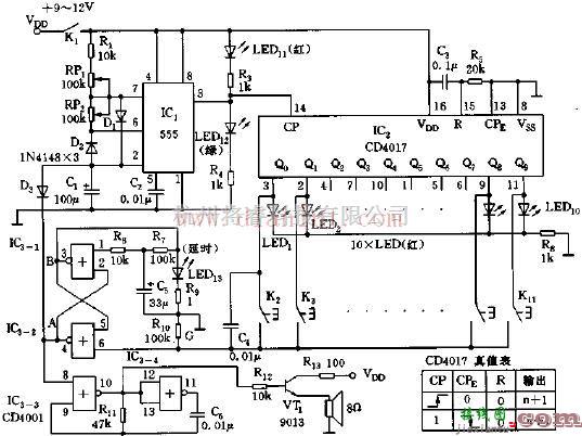 浅谈一般电子投弹机的工作原理及其电路分析  第1张