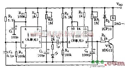 基于556芯片设计可变间歇定时器电路  第1张