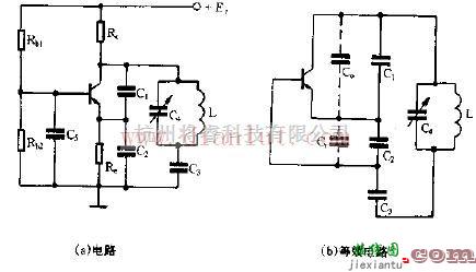 信号产生中的采用基本元件改进电容三点式振荡电路  第1张