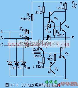 基础电路中的TTL集成逻辑门电路的应用  第7张