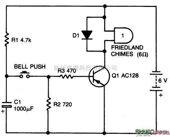 控制电路中的门铃延迟电路
  第1张