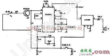 音频电路中的简单的双音调编码器电路  第1张