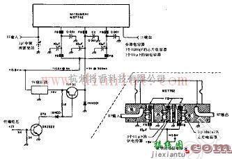 线性放大电路中的简易大功率中频放大器电路  第1张