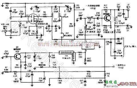 ATV信号下变频器电路原理图  第1张