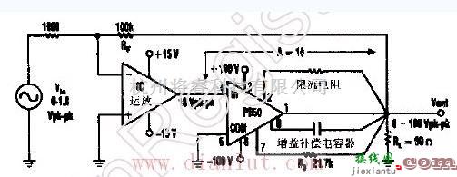 音频电路中的快速高压线性功率放大器的电路  第1张