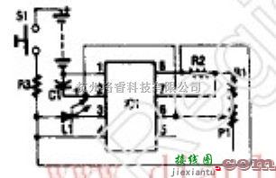 奇异的模拟激光器电路原理图  第1张