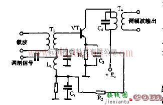 关于基极调幅电路分析  第1张