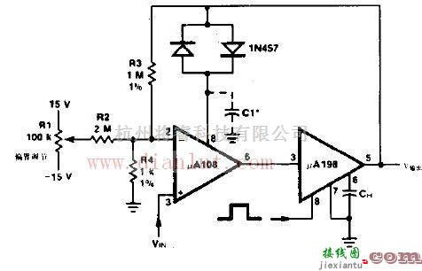 线性放大电路中的新型的×1000采样与保持电路图  第1张