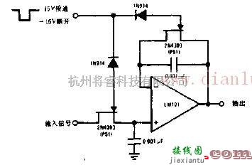 线性放大电路中的JFET采样和保持电路  第1张