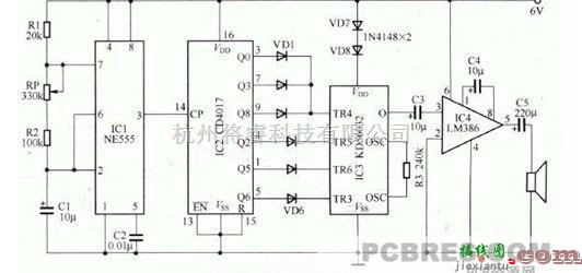 基础电路中的发声电路  第1张