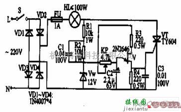 控制电路中的线性调光控制电路图  第1张