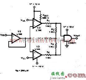 典型的双端极限比较器电路图  第1张