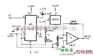 基于AD536芯片制作对数有效值转换电路  第1张