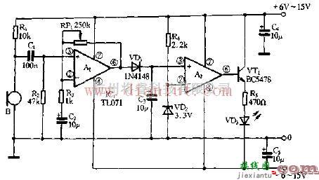 采用集成运放设计环境噪声检测器  第1张