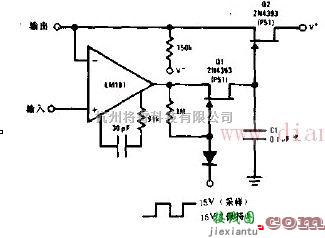 线性放大电路中的具有低漂移的高精度采样保持电路  第1张