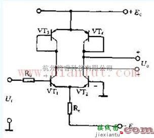 线性放大电路中的电平位移电路电路图  第1张