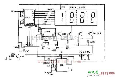 定时计数器电路  第1张