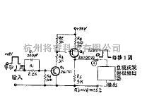 线性放大电路中的使用单个脉冲电源设计的放大器电路  第1张