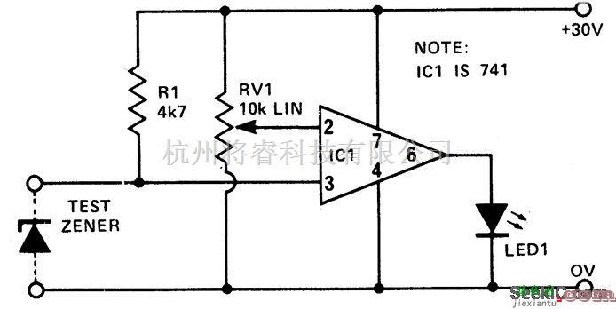 检测电路中的齐纳管测试器  第1张