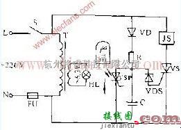 光控晶闸管计数器的电路工作原理  第1张