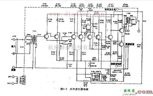 线性放大电路中的放大器电路的开环状态  第2张