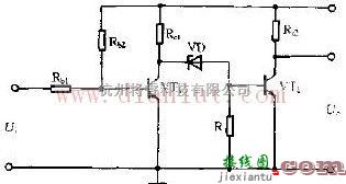 线性放大电路中的稳压二极管直接耦合电路工作原理  第1张