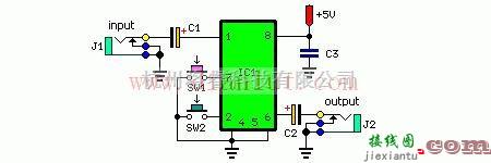 音频电路中的数字音量控制电路原理图  第1张