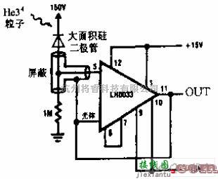 检测电路中的核粒子检测电路图  第1张