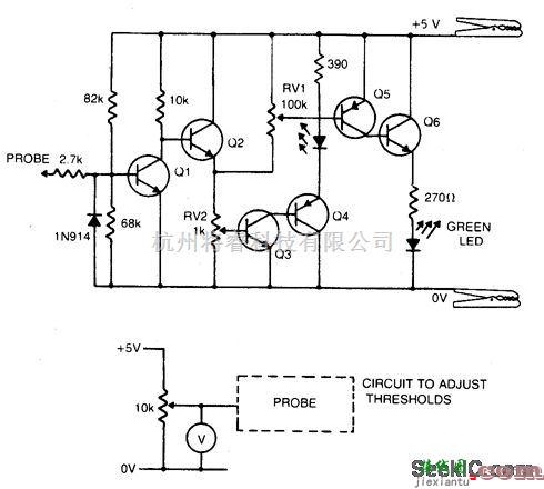 控制电路中的逻辑探针电路  第1张