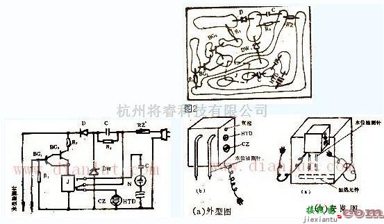 基础电路中的电热水器保安装置的自制方法  第1张