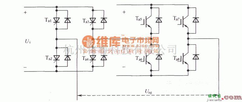 多电平变换器单相拓扑结构电路  第1张