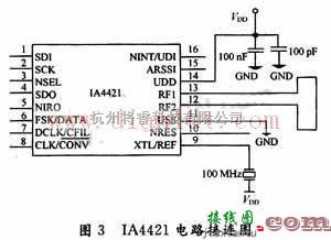 基础电路中的介绍IA4421芯片应用电路的连接方法  第1张