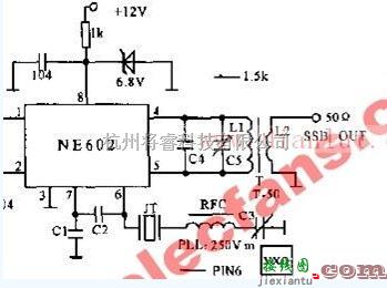 基于NE602芯片设计10W SSB混频电路  第1张