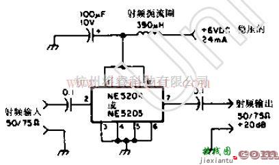 基于NE5205芯片设计音频至UHF的前置放大器  第1张