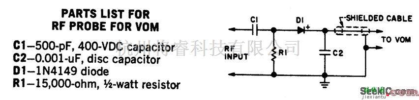 控制电路中的VOM射频探头电路
  第1张