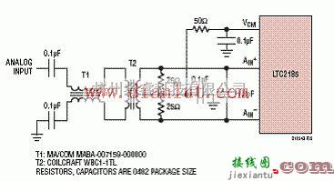 用LTC2185设计的双路16位125Msps模数转换电路  第4张