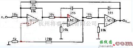 45kHz采用LM318的低通可调滤波  第1张