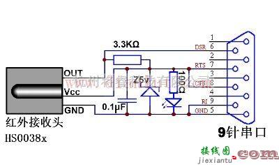 基础电路中的自制用普通红外遥控器的遥控电脑  第1张