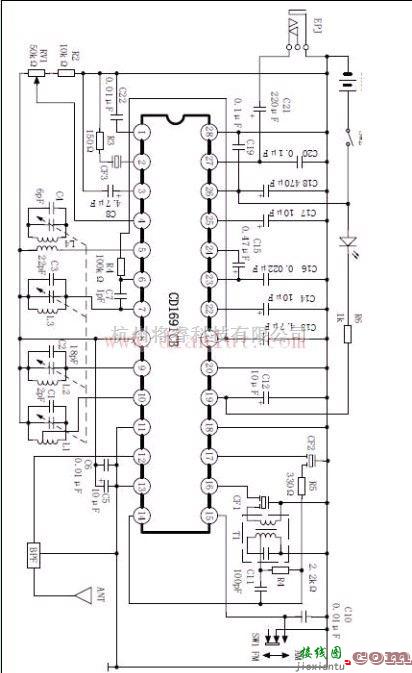 基础电路中的CD1691CB的应用电路  第1张