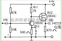 通过射随器来实现阻抗变换的高频放大器电路  第1张