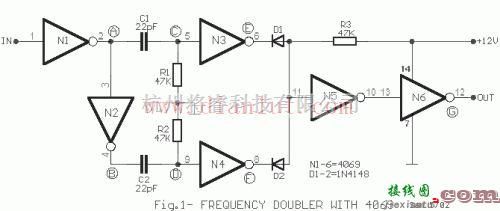 4069倍频器电路  第1张