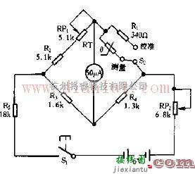 新型简易温度测量仪电路  第1张