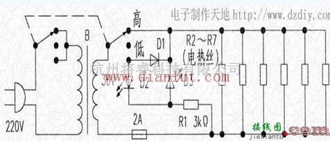 基础电路中的如何制作安全电压电热毯电路  第1张