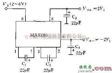 基础电路中的基于MAX680的基本应用电路图及说明  第1张