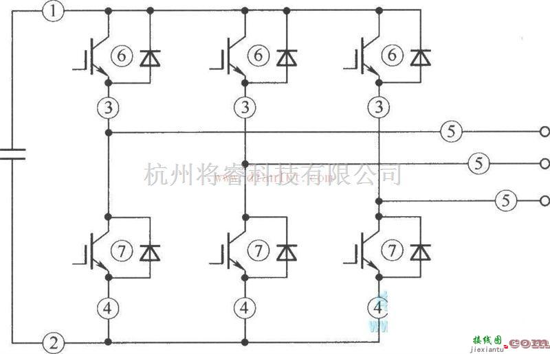 采用二极管制作电压型逆变器故障电流的检测点电路  第1张