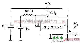 基础电路中的RH5RC电源切换电路原理图  第1张