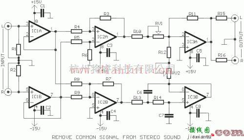 基础电路中的立体声音响除噪声音频电路  第1张