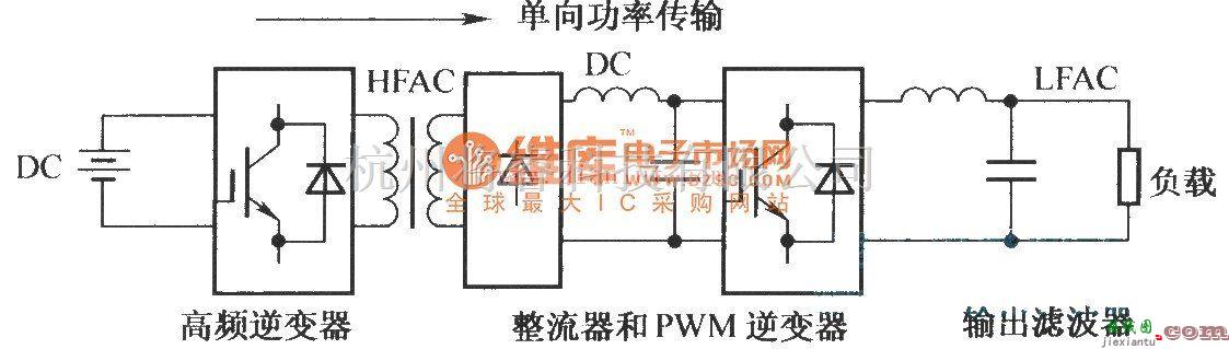 单向电压源逆变器电路图  第1张