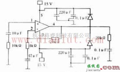 LM1875构成的集成功率放大器电路原理图  第1张