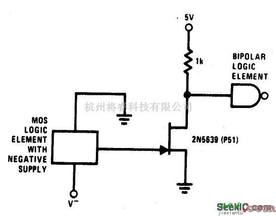 电源电路中的负转正电源电压逻辑电平转换器
  第1张